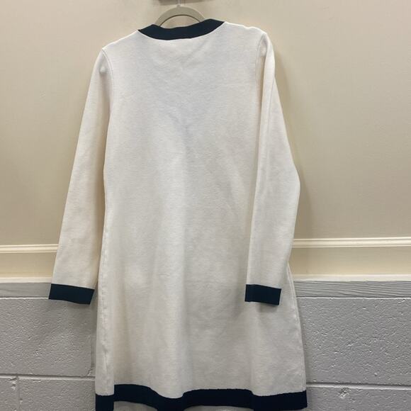 Hyacinth House Elizabeth knit XXL White and Black Cardigan Dress - Picture 10 of 10